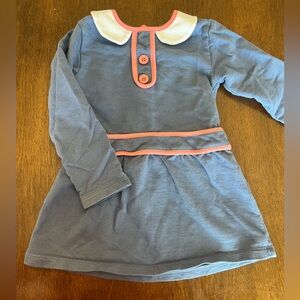 Bella Bliss size 2T blue long sleeved dress